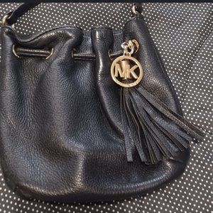 Michael Kors Small Black Leather Purse